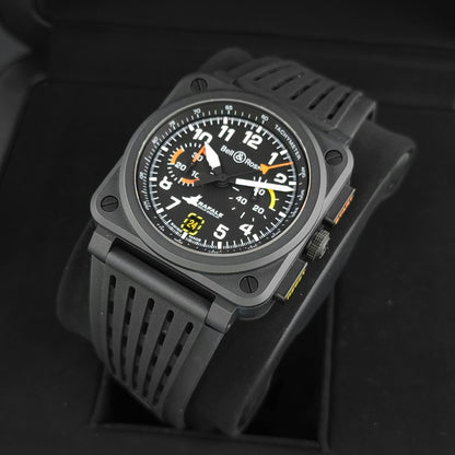 Bell & Ross BR-03 Chrono Display Rafale Solo Display 42mm Ref. BR0394-RSD-CE/SRB