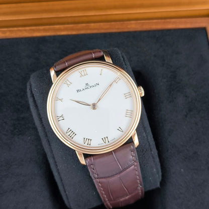 Blancpain Villeret Ultraplate 39.7mm Ref. 6605-3642-55B