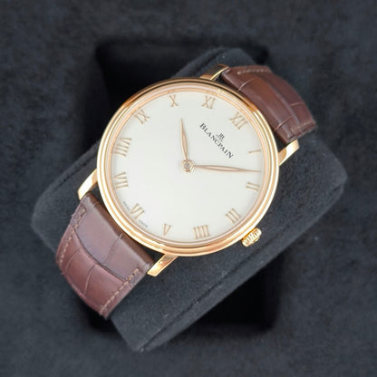 Blancpain Villeret Ultraplate 39.7mm Ref. 6605-3642-55B