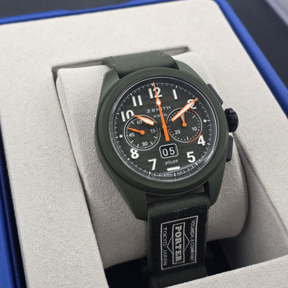 Zenith Pilot Big Date Flyback Porter 42mm Ref. 49.4001.3652/63.I001
