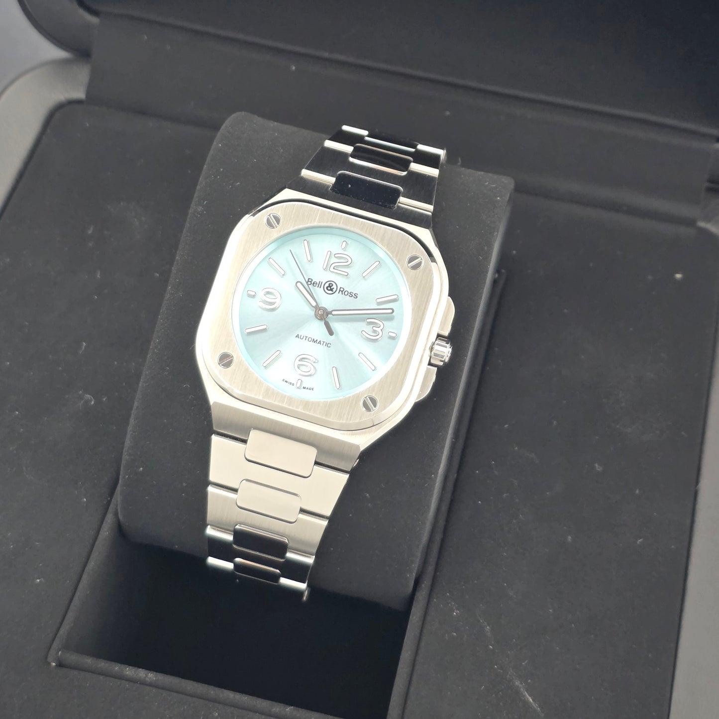 Bell & Ross BR 05 Ice Blue 36mm Ref. BR05A-S-BU-ST/SST