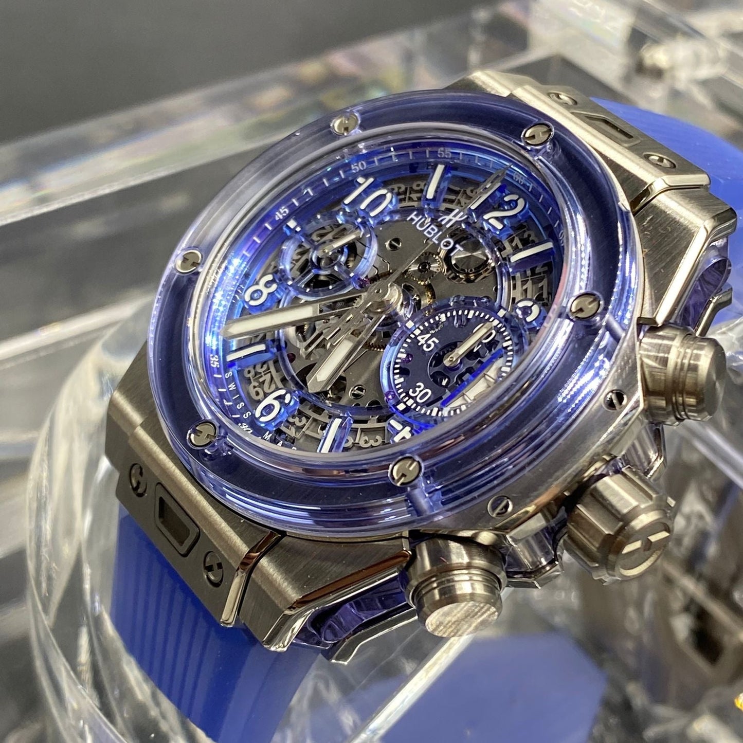 Hublot Big Bang Unico Special Edition Bucherer Blue 42mm Ref.441.NL.5129.RT.BUC21