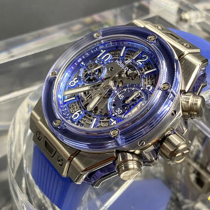 Hublot Big Bang Unico Special Edition Bucherer Blue 42mm Ref.441.NL.5129.RT.BUC21