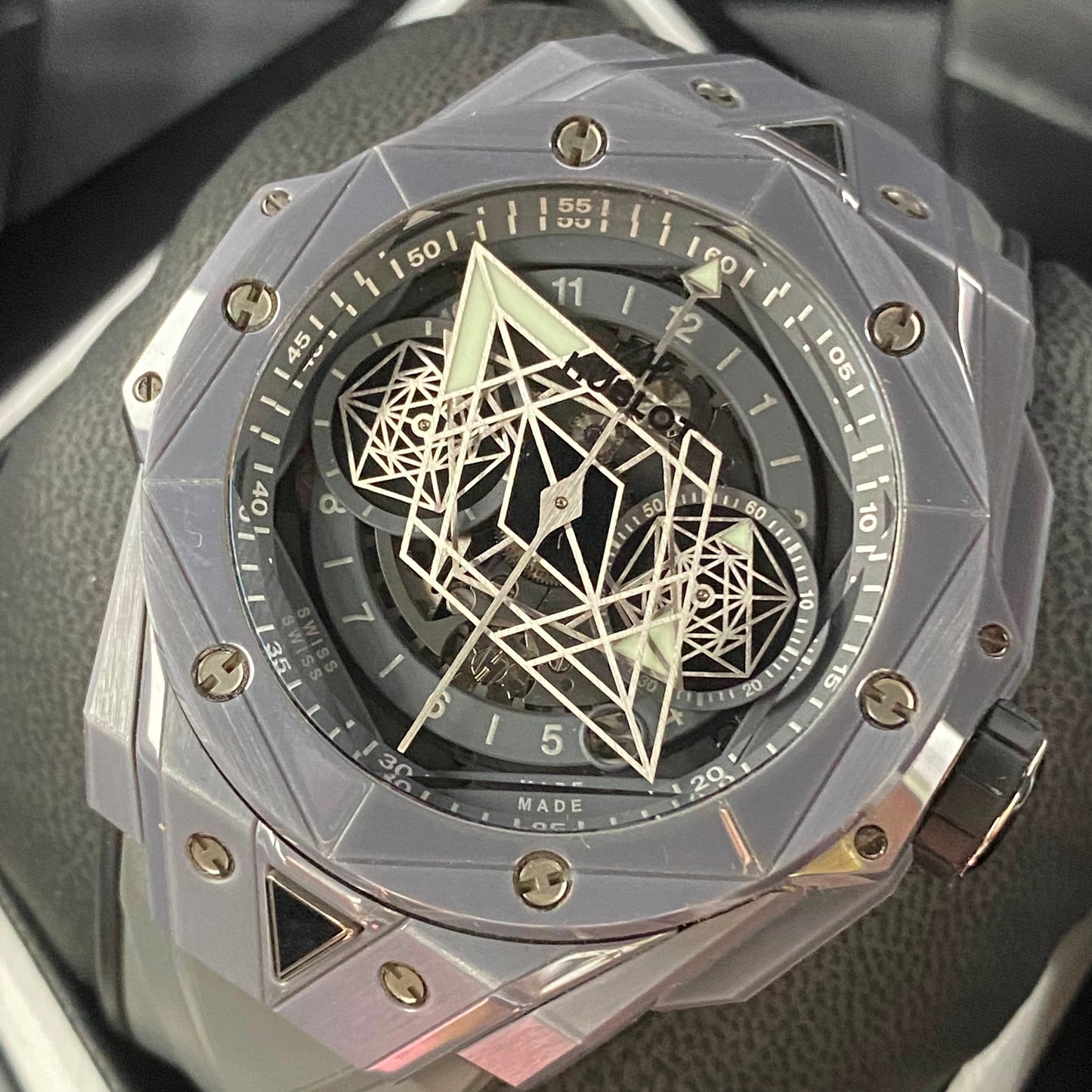 Hublot Big Bang Sang Bleu II Grey 45mm Ref.418.FX.8007.RX.MXM21