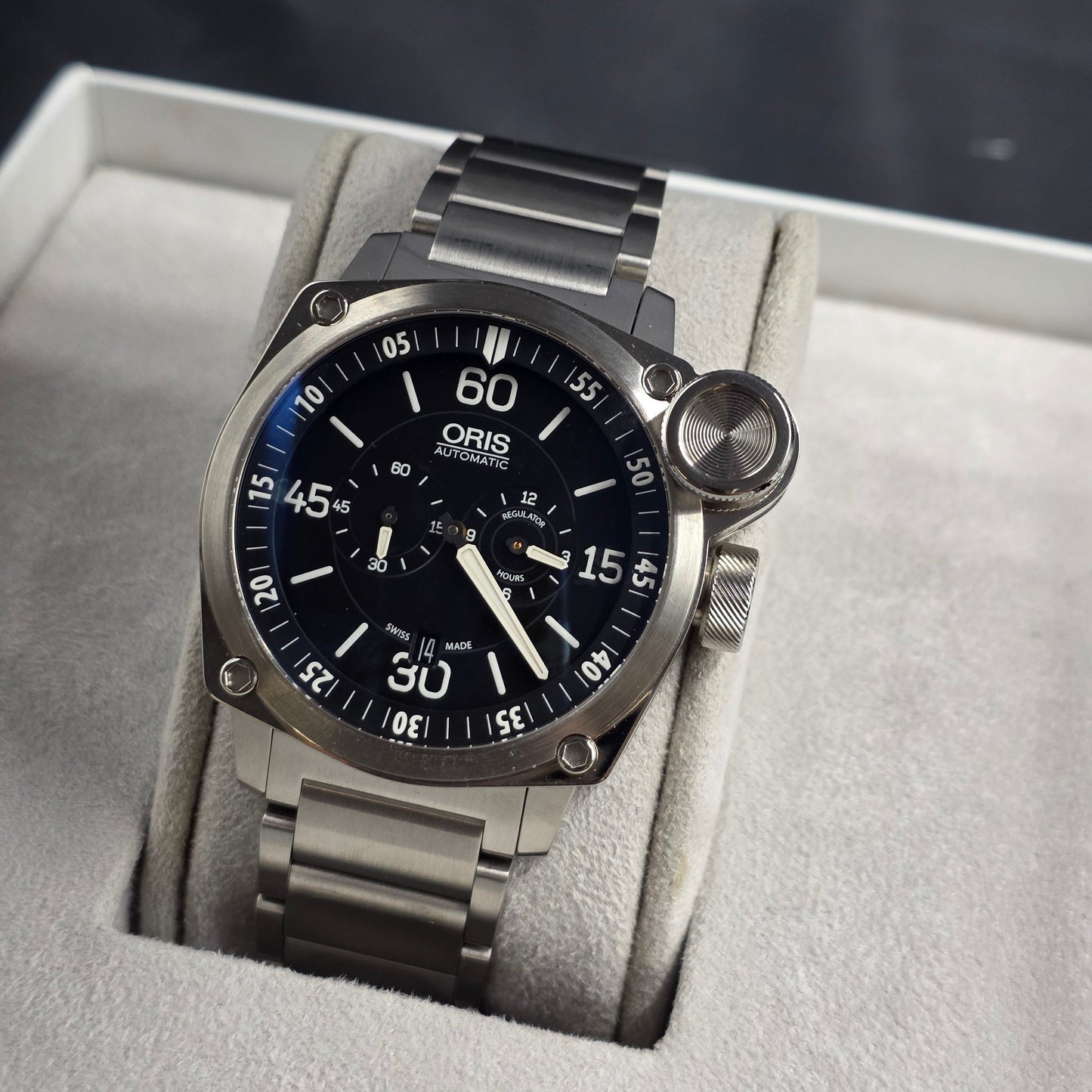 Oris Bc4 "Der Meisterflieger" 42mm Ref. 01 749 7632 4194-Set MB