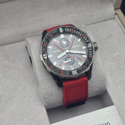 Ulysse Nardin Diver Net Globe 44mm Ref. 1183-170LE-2A-VG/0B