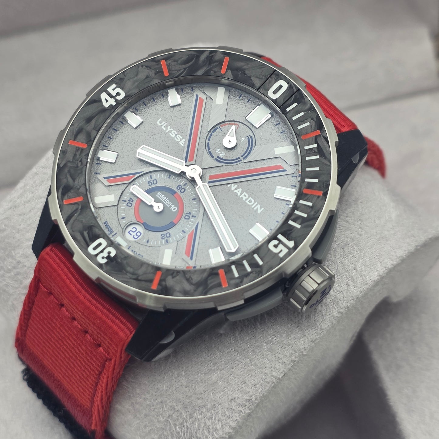 Ulysse Nardin Diver Net Globe 44mm Ref. 1183-170LE-2A-VG/0B