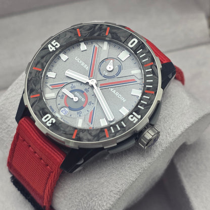 Ulysse Nardin Diver Net Globe 44mm Ref. 1183-170LE-2A-VG/0B