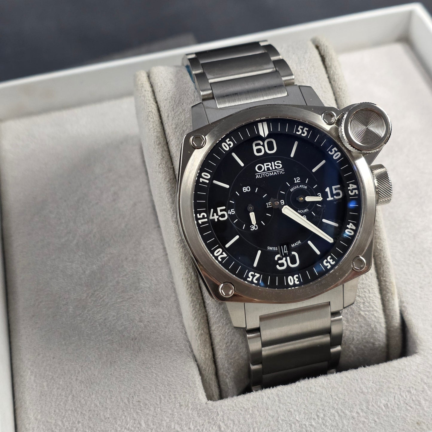 Oris Bc4 "Der Meisterflieger" 42mm Ref. 01 749 7632 4194-Set MB