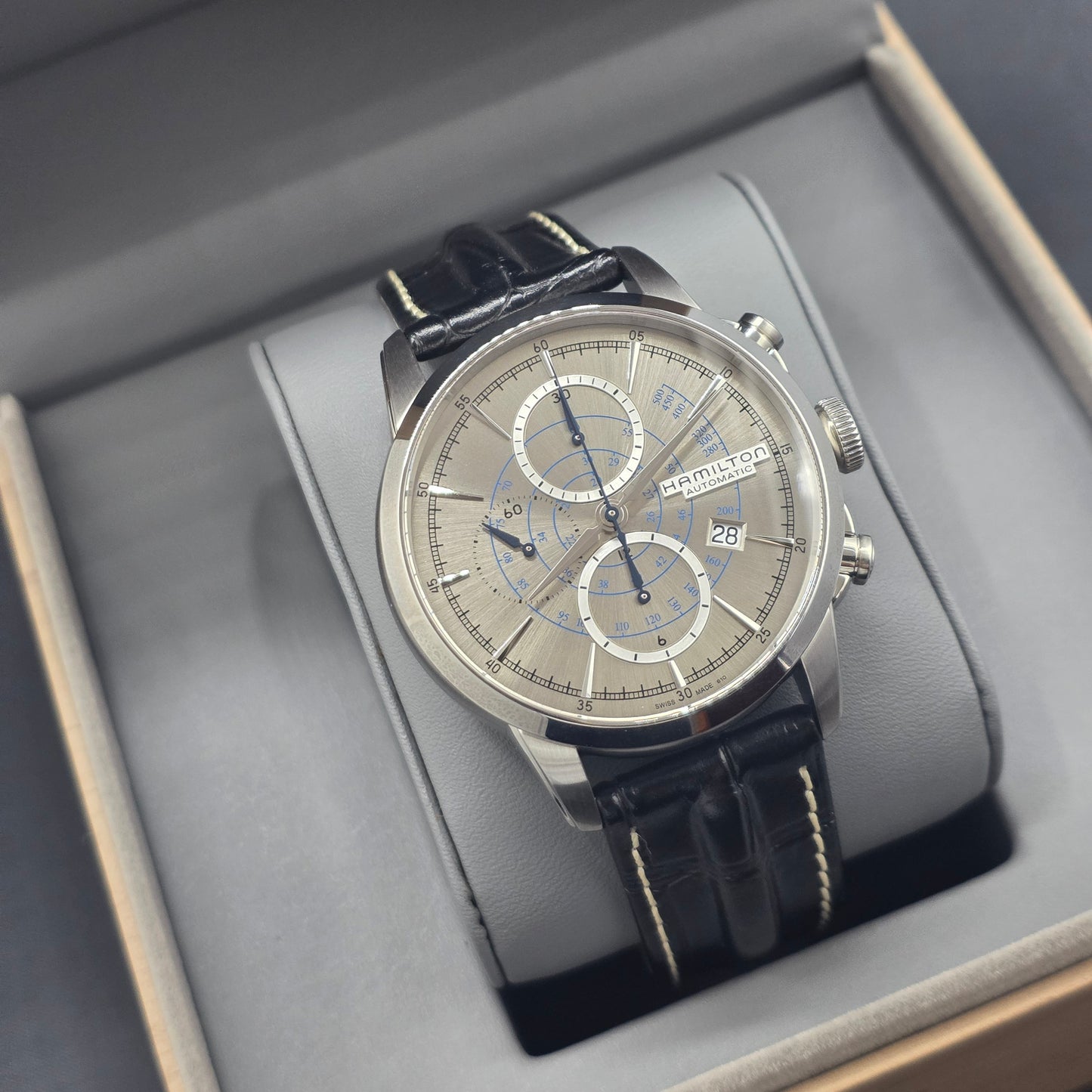 Hamilton Railroad Auto Chrono Classic 44MM Ref. H40656781