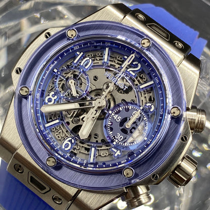 Hublot Big Bang Unico Special Edition Bucherer Blue 42mm Ref.441.NL.5129.RT.BUC21