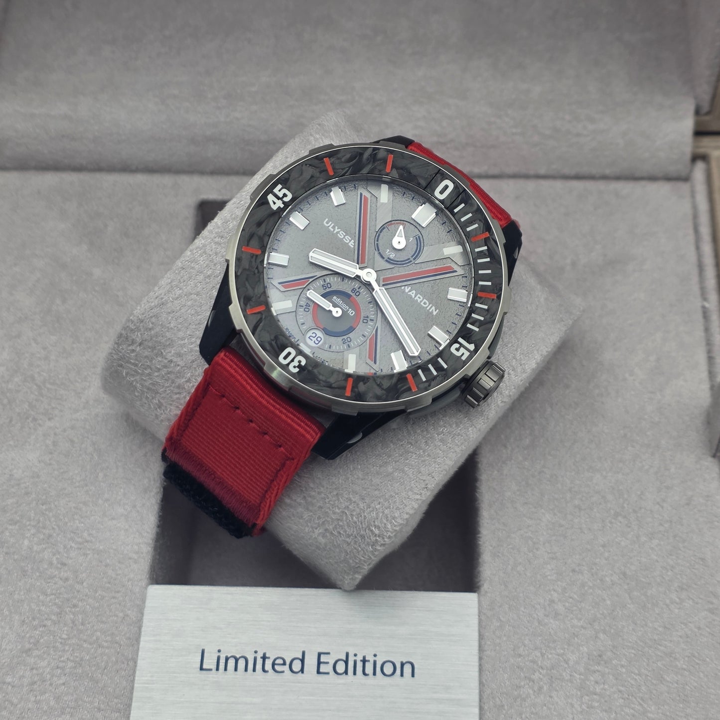 Ulysse Nardin Diver Net Globe 44mm Ref. 1183-170LE-2A-VG/0B