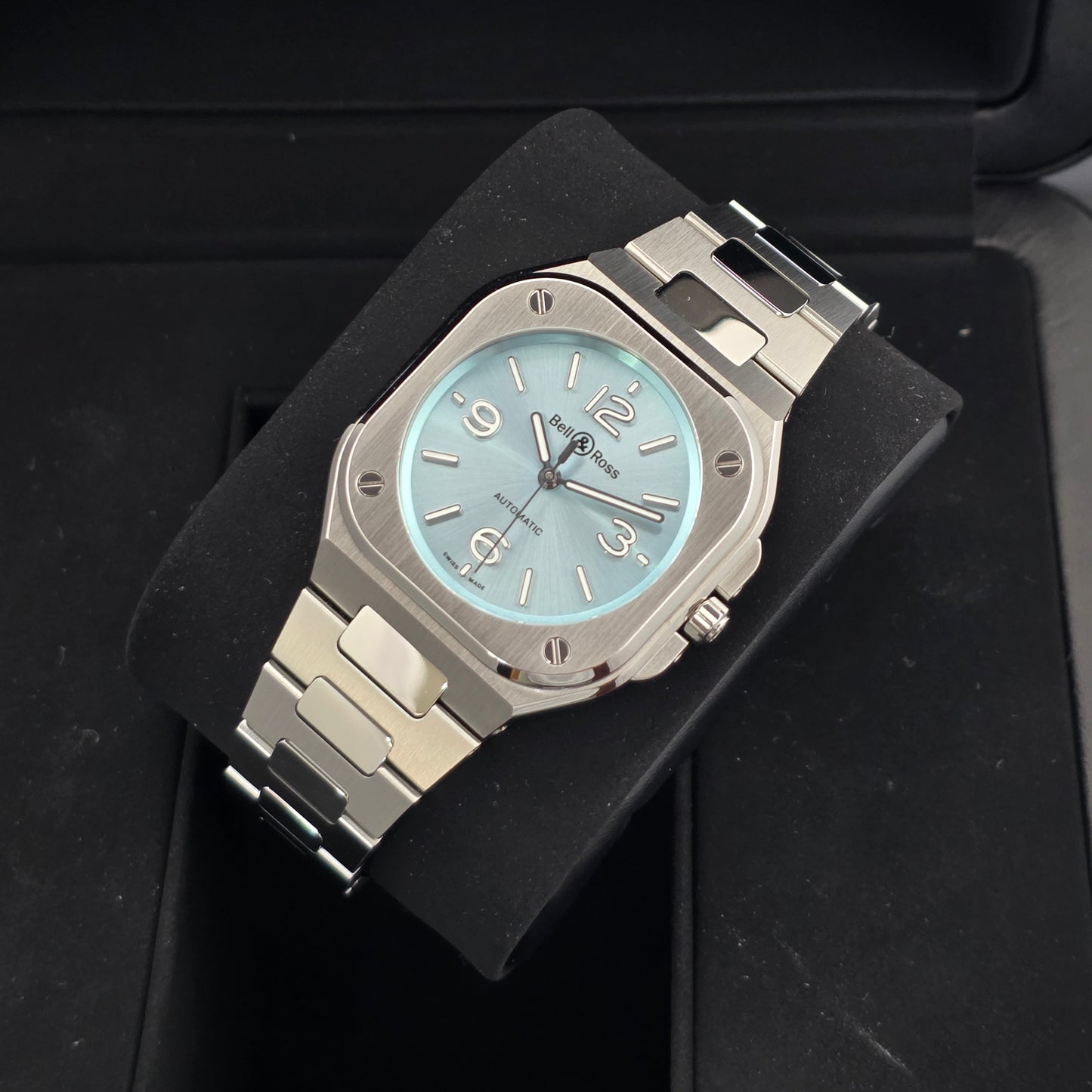 Bell & Ross BR 05 Ice Blue 36mm Ref. BR05A-S-BU-ST/SST