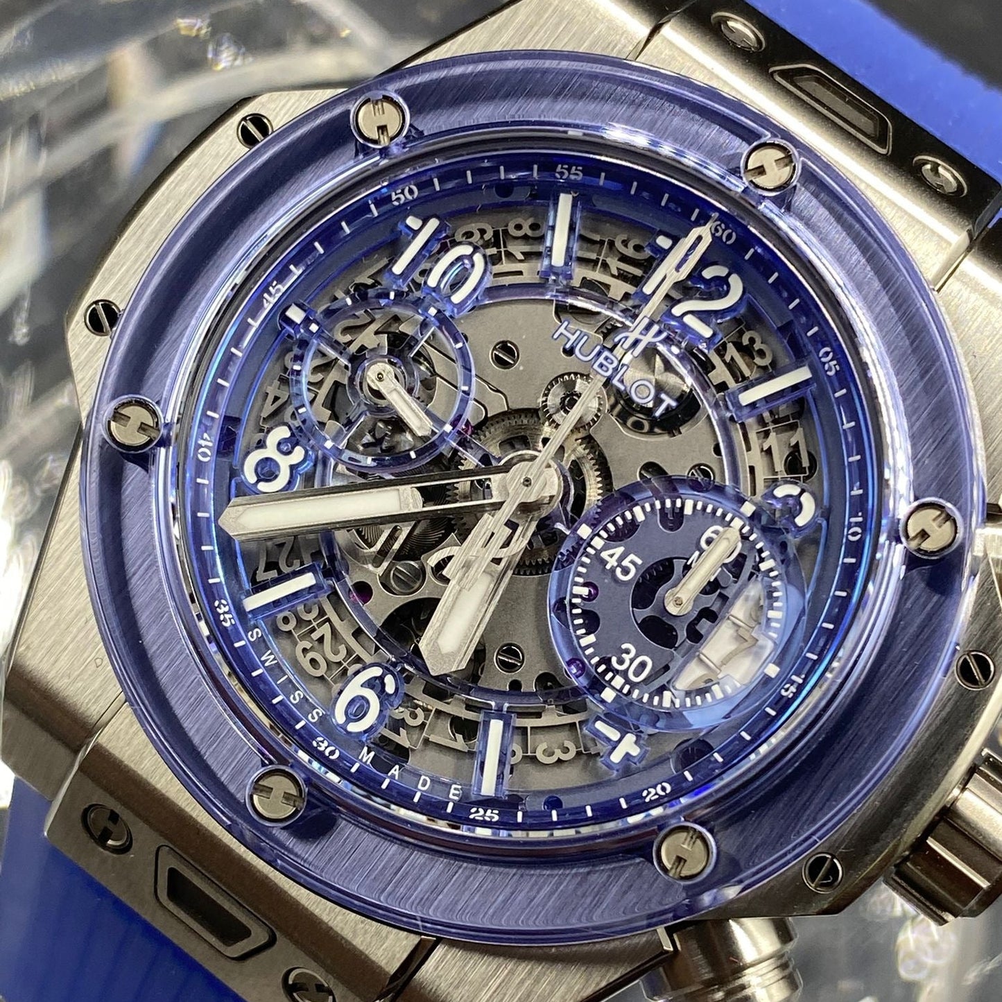 Hublot Big Bang Unico Special Edition Bucherer Blue 42mm Ref.441.NL.5129.RT.BUC21