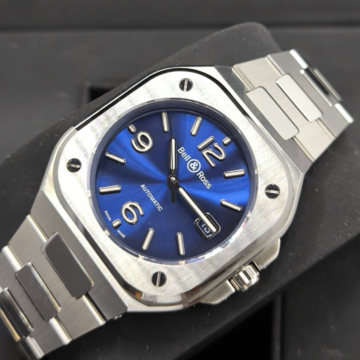 Bell & Ross BR 05 Blue 40mm Ref. BR05A-BLU-ST/SST